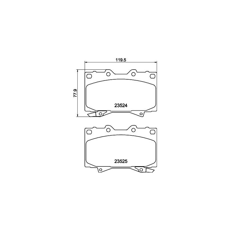 Pastiglie freno asse anteriore - PAGID