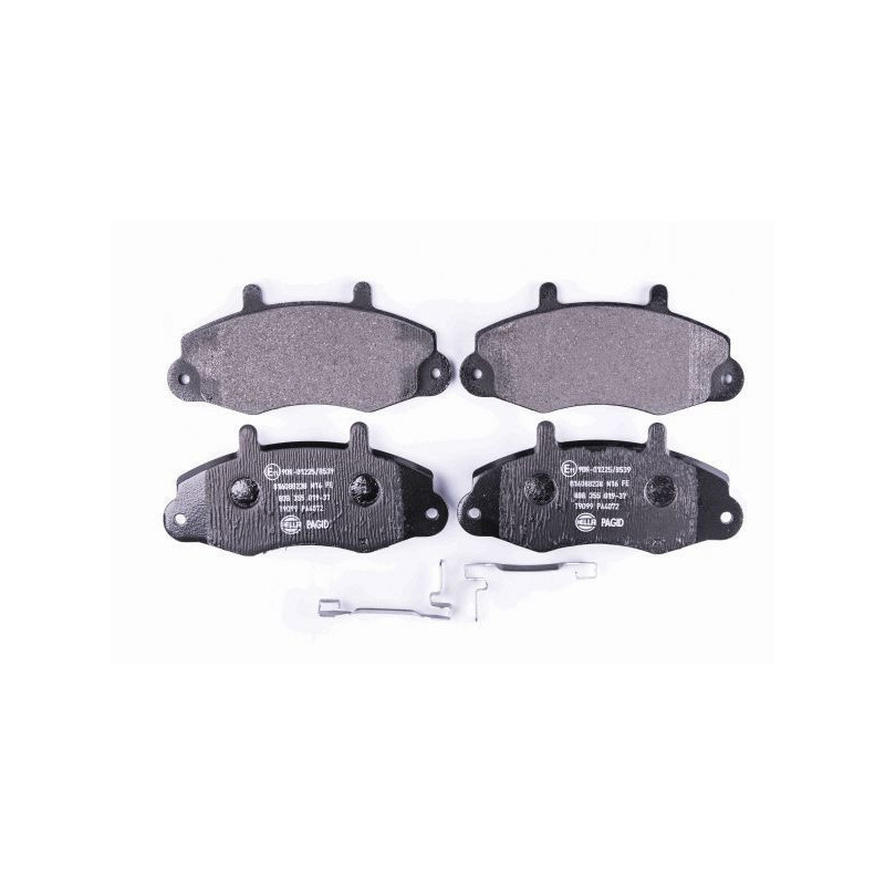 Pastiglie freno asse anteriore - PAGID