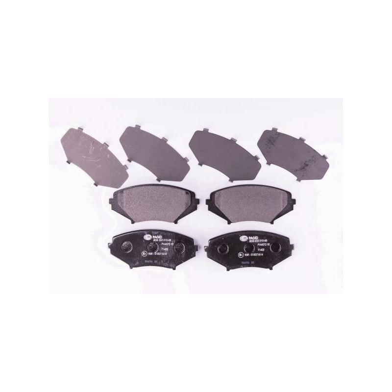 Pastiglie freno asse anteriore - PAGID