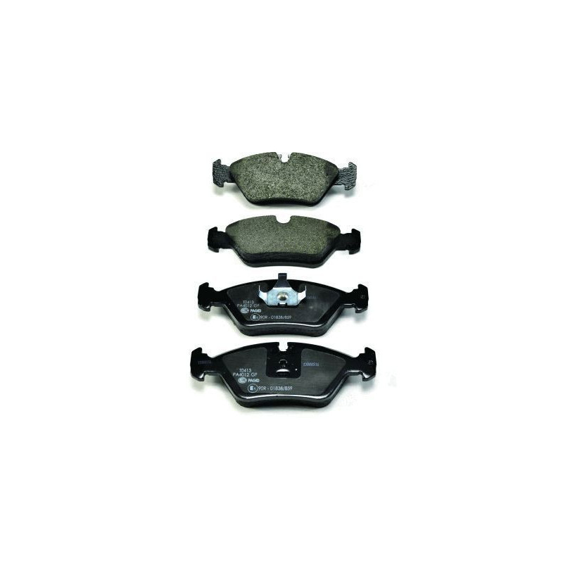 Pastiglie freno asse anteriore - HELLA BRAKE