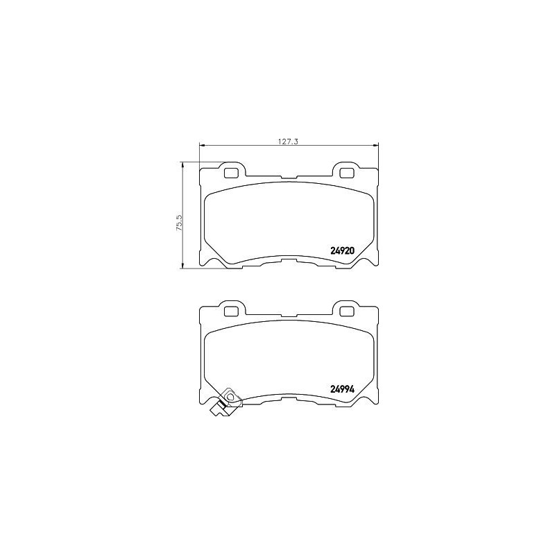 Pastiglie freno asse anteriore - PAGID