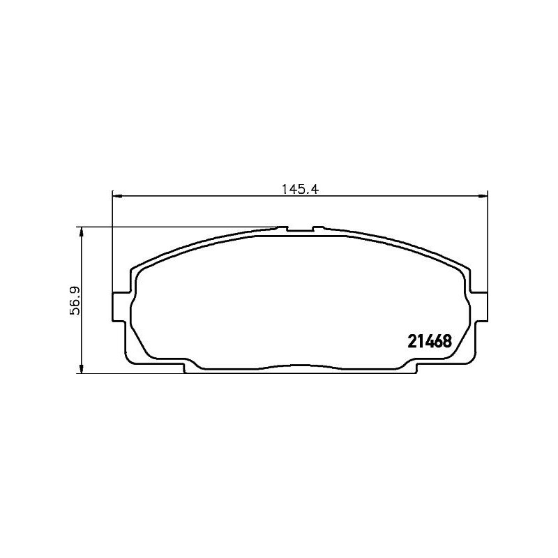 Pastiglie freno asse anteriore - PAGID