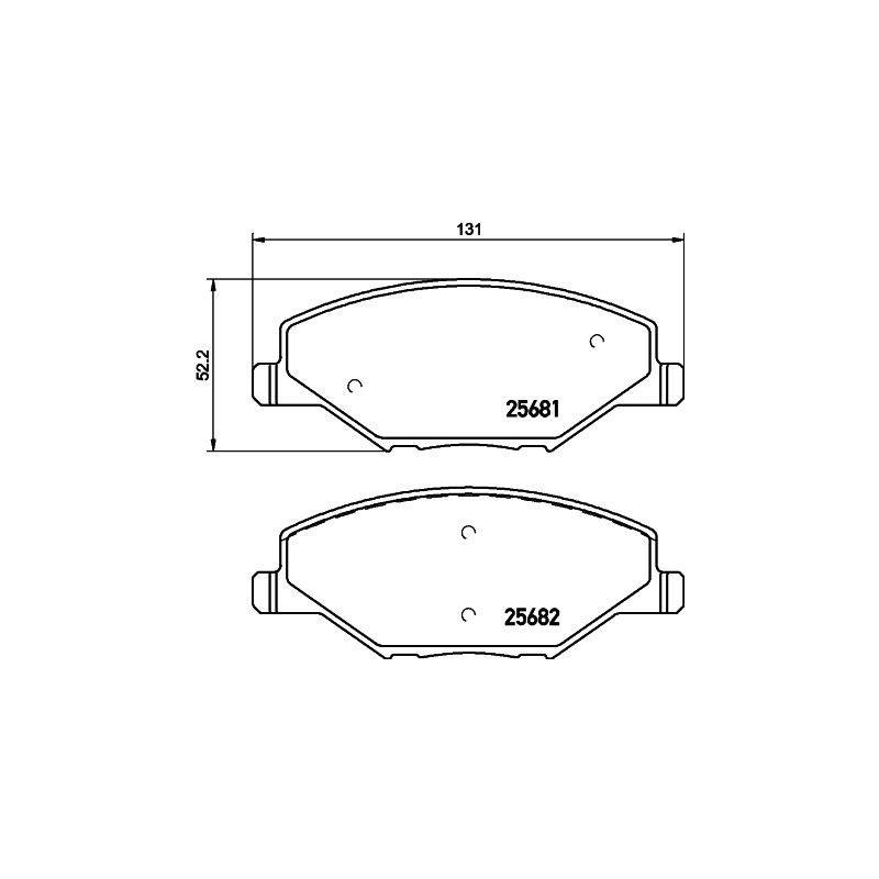 Pastiglie freno asse anteriore - PAGID