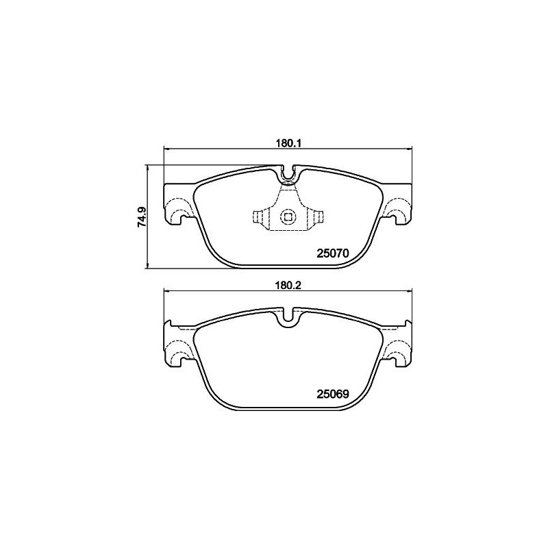 Pastiglie freno asse anteriore - PAGID