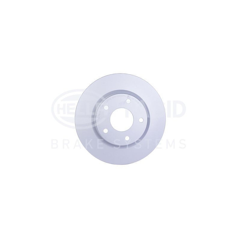 Disco freno asse anteriore - HELLA BRAKE