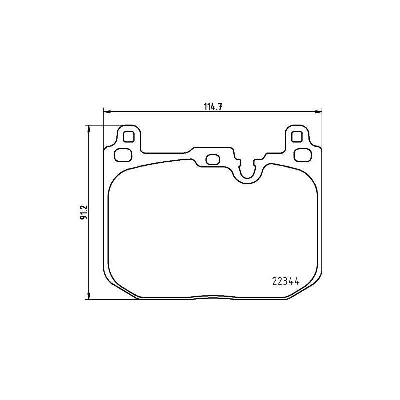 Pastiglie freno asse anteriore - HELLA BRAKE