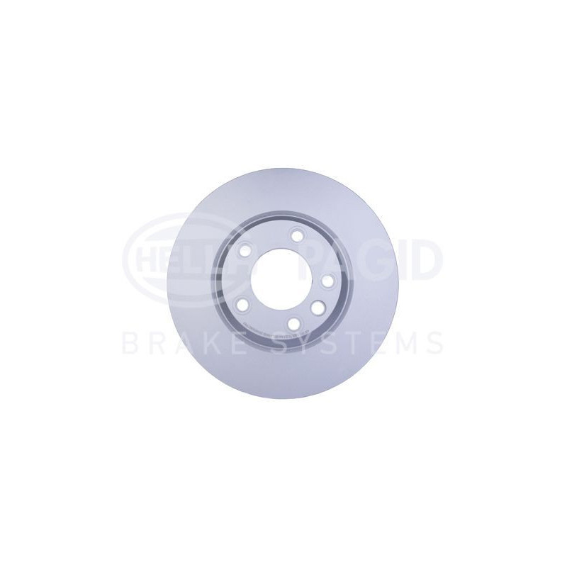 Disco freno asse anteriore - HELLA BRAKE