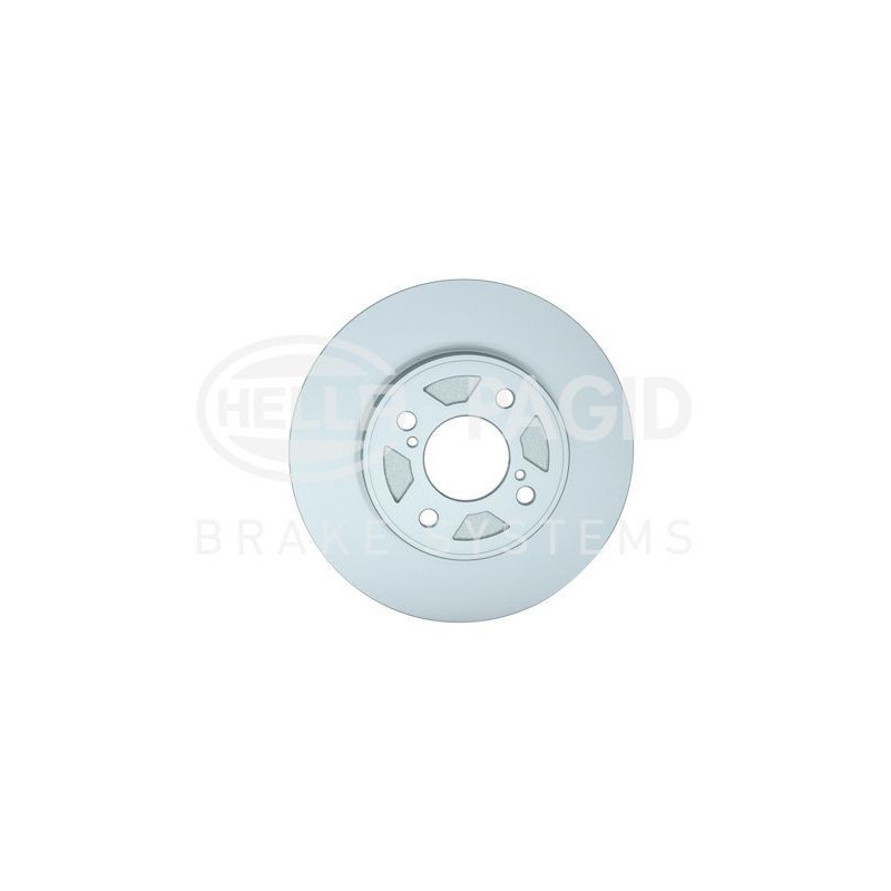 Disco freno asse anteriore - HELLA BRAKE