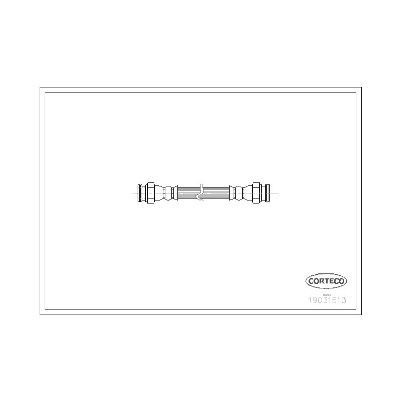 Flessibile freno asse posteriore - CORTECO