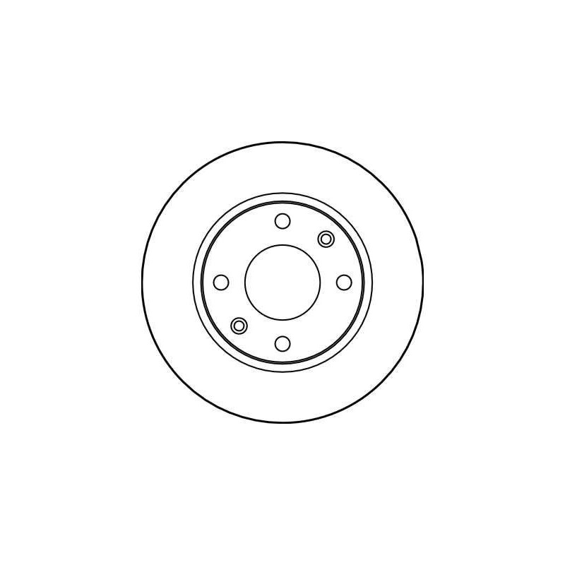 Disco freno asse anteriore - TRW