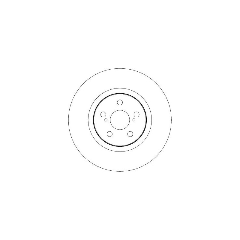 Disco freno asse anteriore - TRW