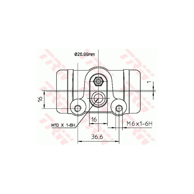 Cilindretto freno - TRW