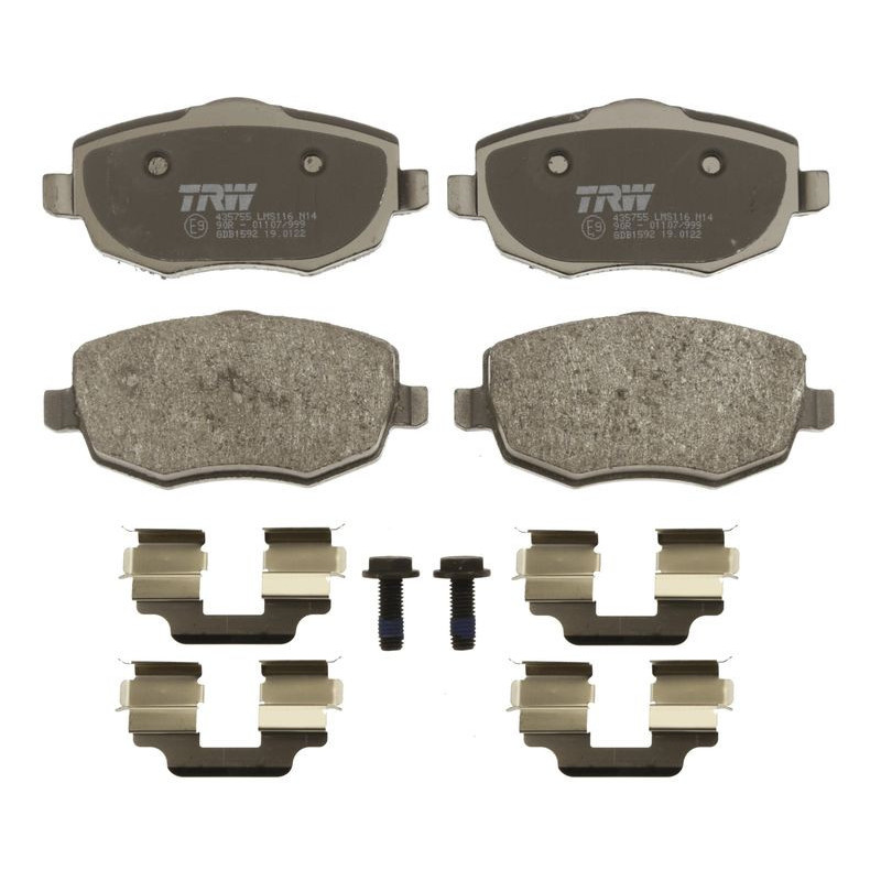 Pastiglie freno asse anteriore - TRW