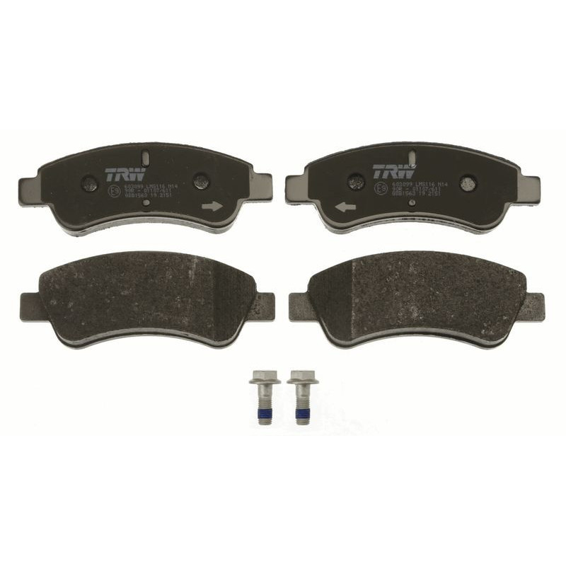 Pastiglie freno asse anteriore - TRW
