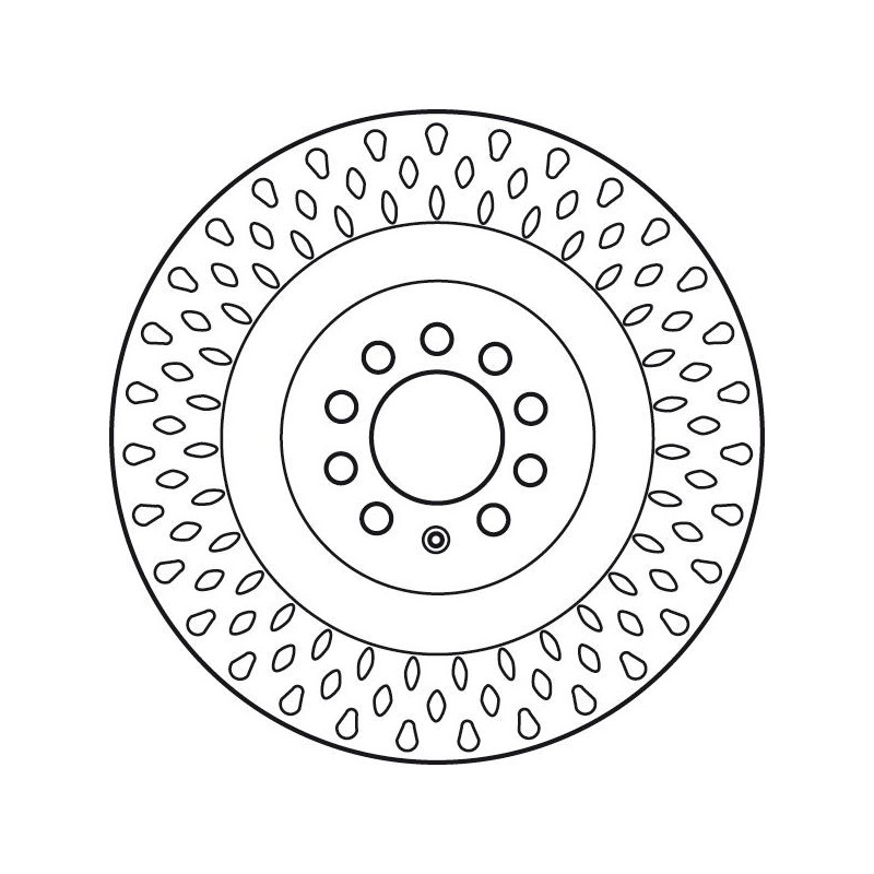 Disco freno asse anteriore - TRW