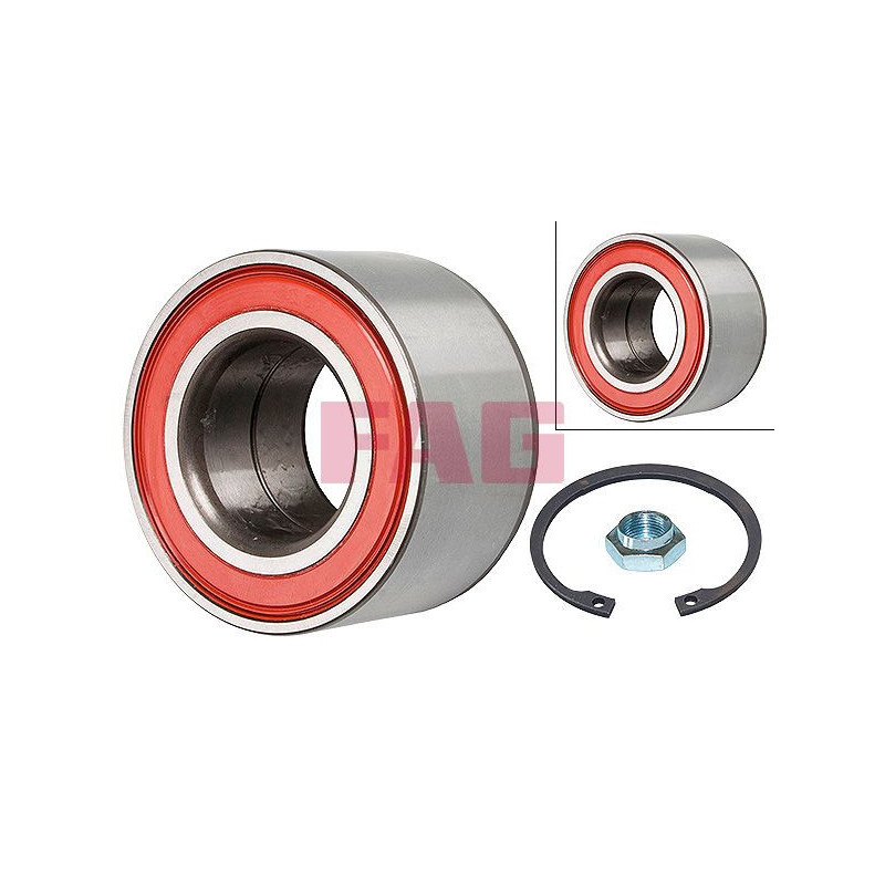 Cuscinetto ruota asse anteriore - FAG