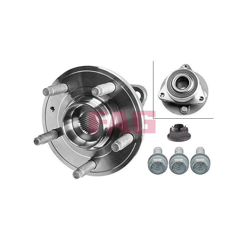 Cuscinetto ruota asse anteriore - FAG