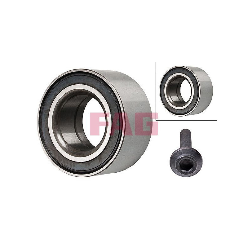 Cuscinetto ruota asse posteriore - FAG