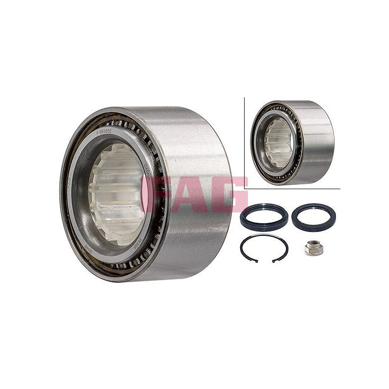 Cuscinetto ruota asse anteriore - FAG