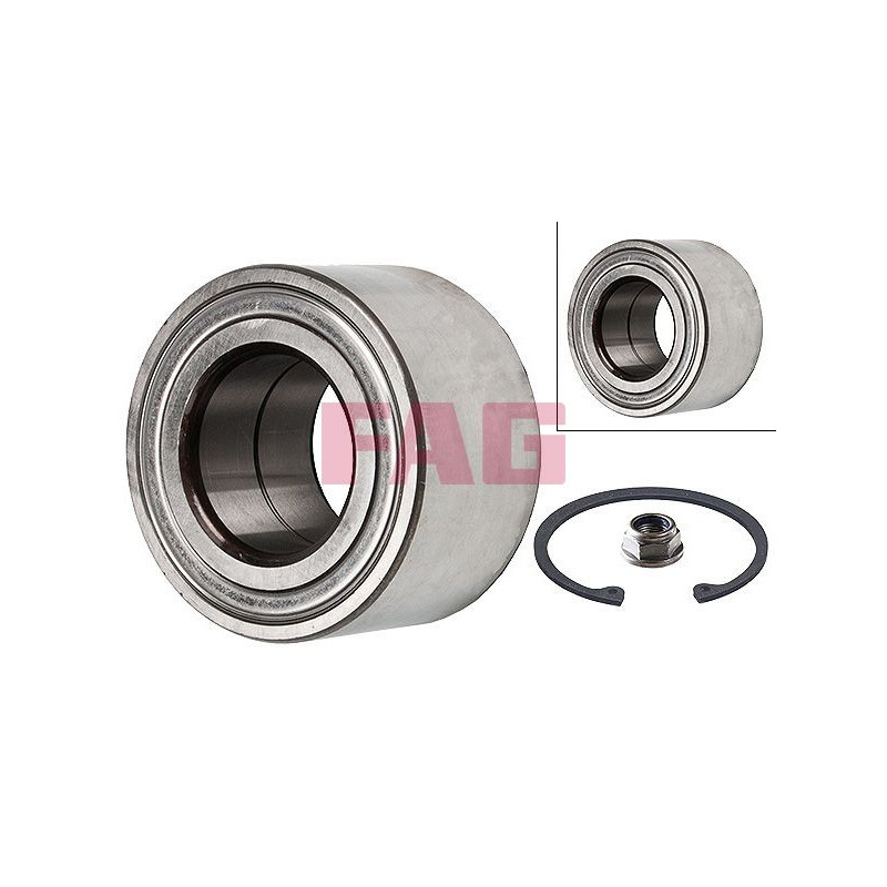 Cuscinetto ruota asse posteriore - FAG