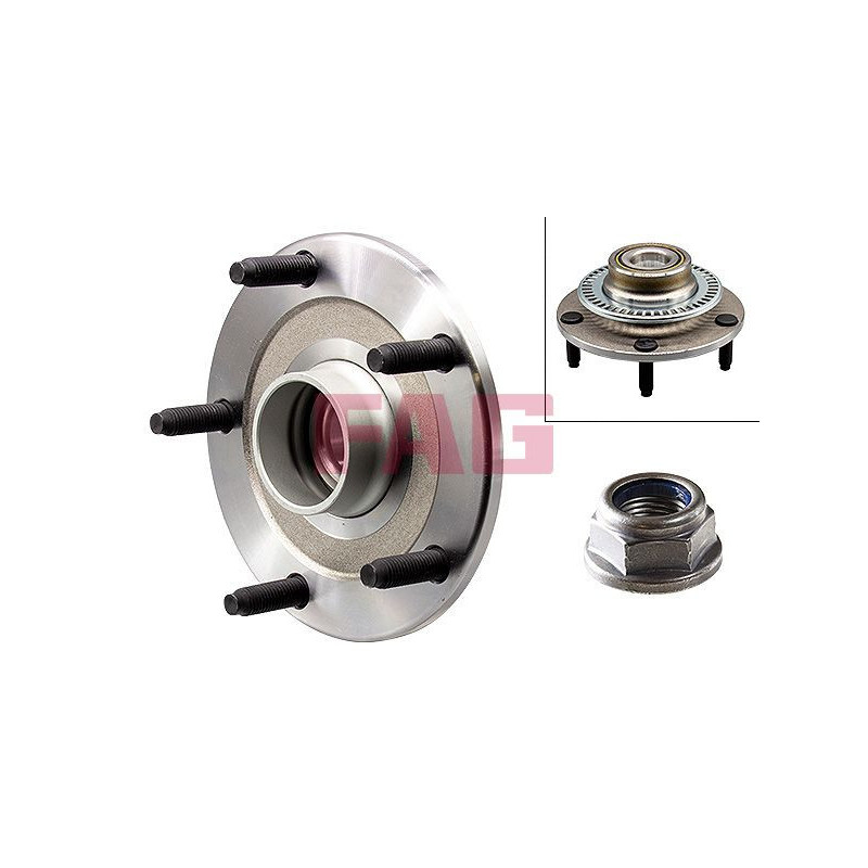 Cuscinetto ruota asse posteriore - FAG