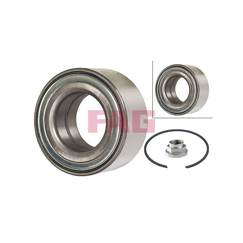 Cuscinetto ruota asse posteriore - FAG