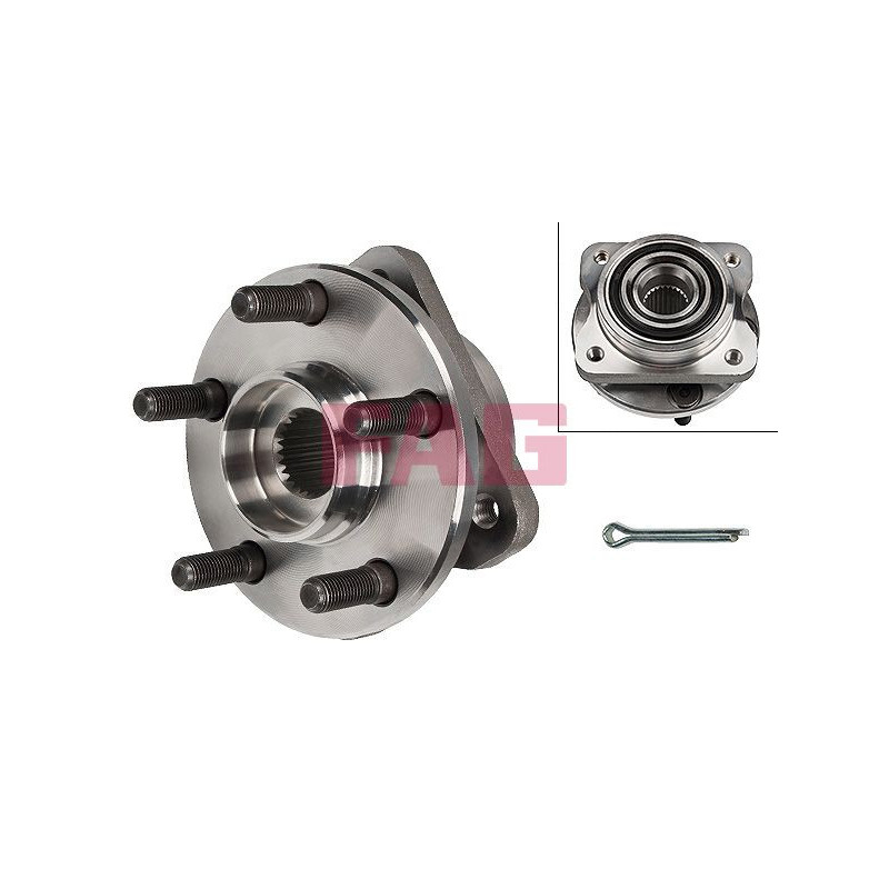 Cuscinetto ruota asse anteriore - FAG