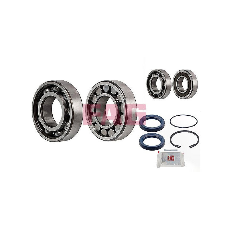 Cuscinetto ruota asse posteriore - FAG