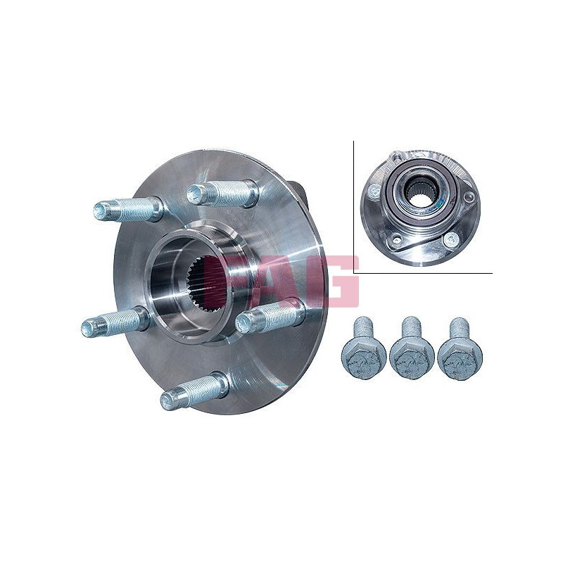 Mozzo ruota asse posteriore - FAG