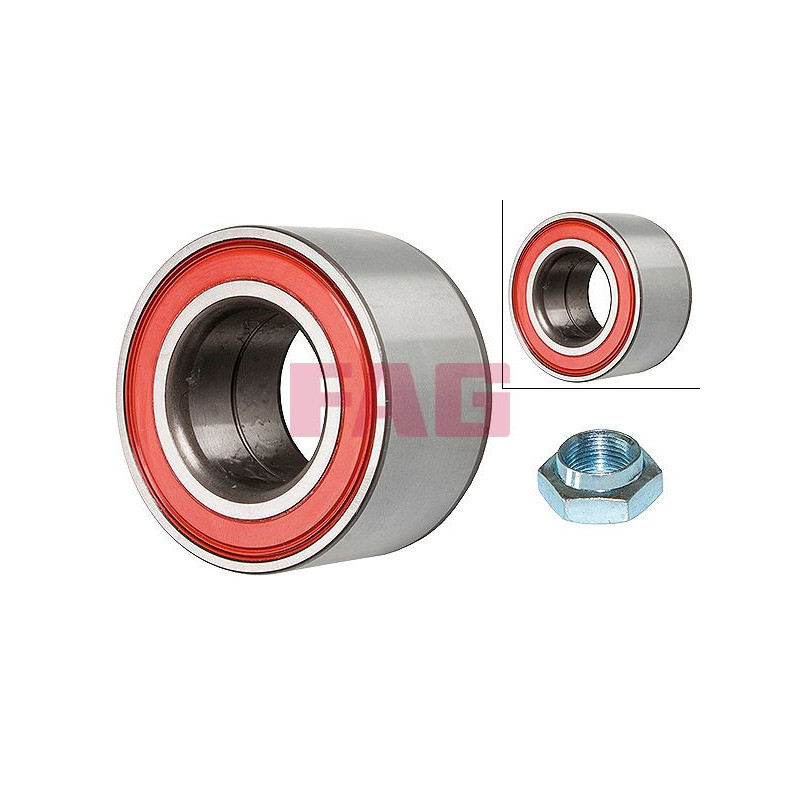 Cuscinetto ruota asse anteriore - FAG