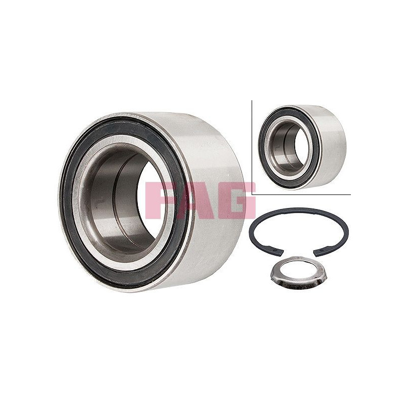 Cuscinetto ruota asse posteriore - FAG