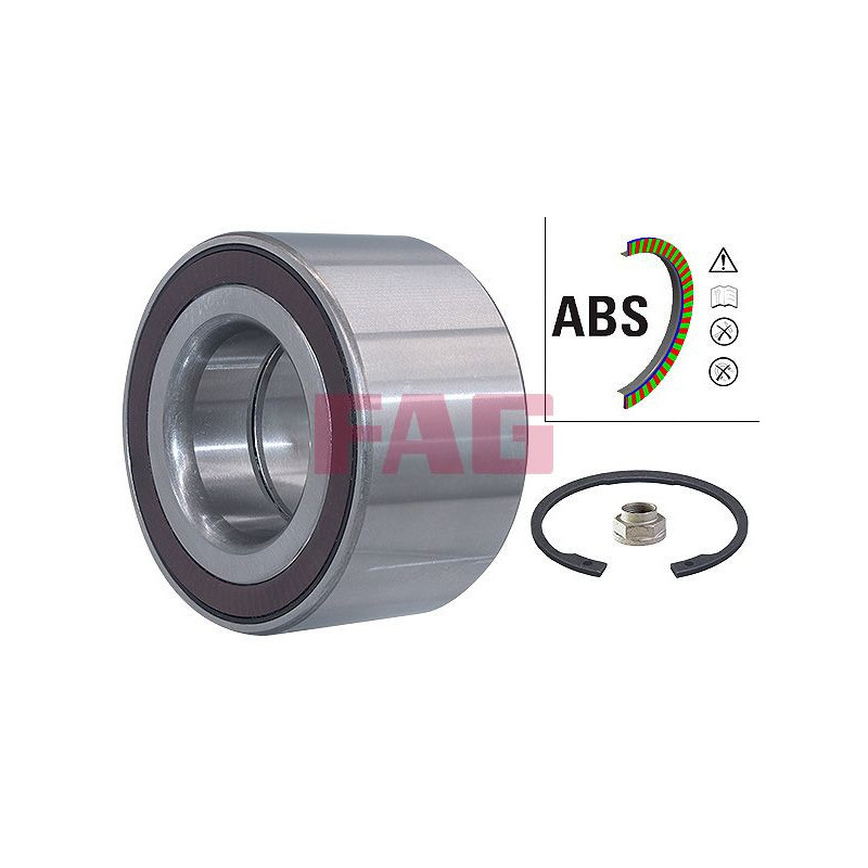 Cuscinetto ruota asse anteriore - FAG