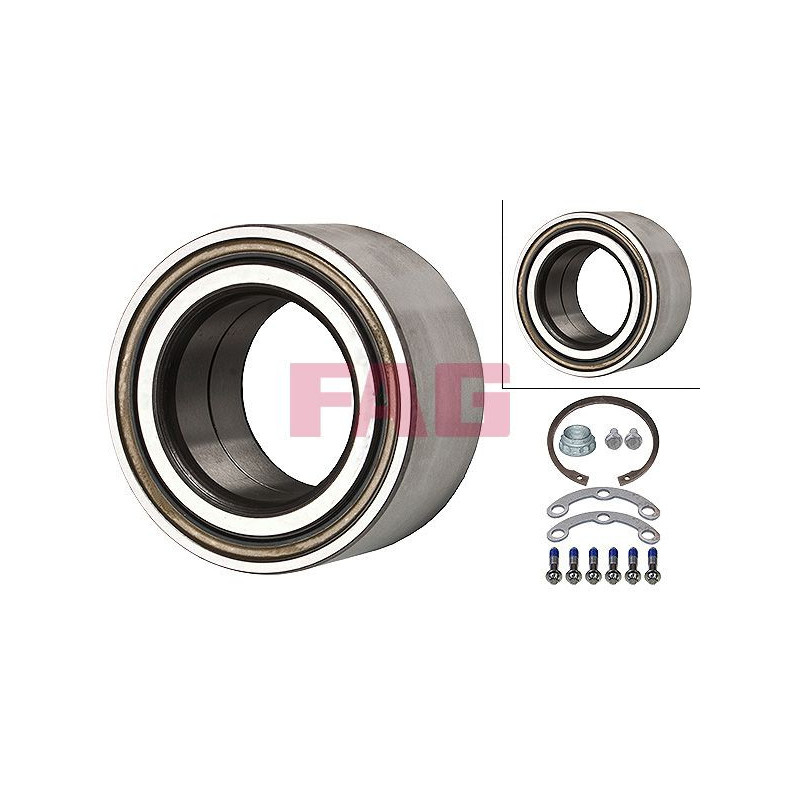 Cuscinetto ruota asse posteriore - FAG