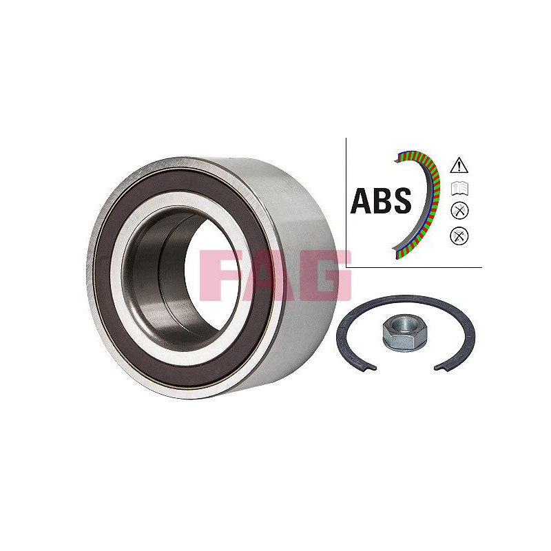 Cuscinetto ruota asse anteriore - FAG
