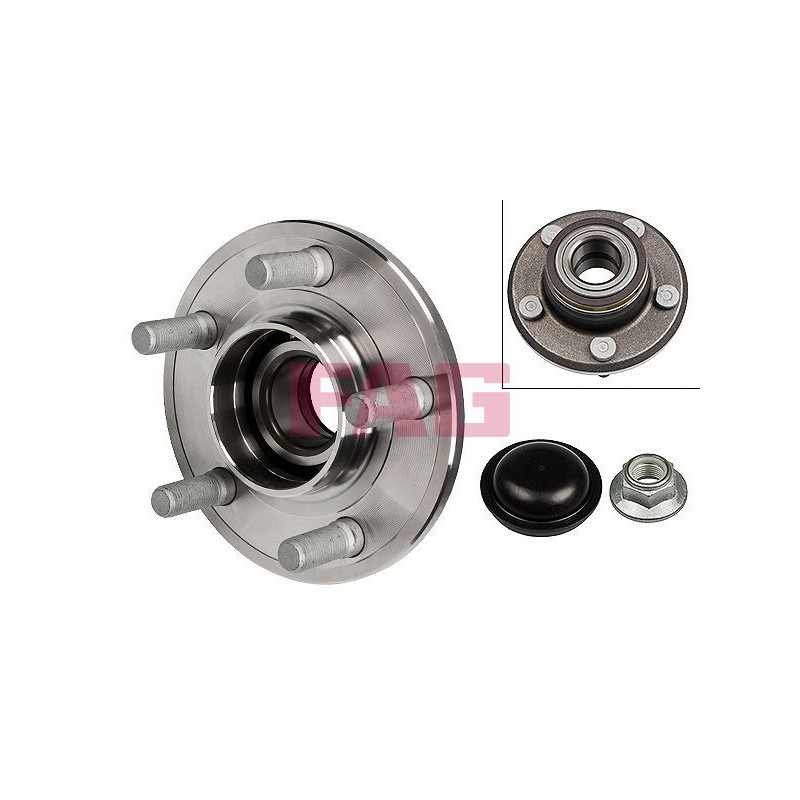 Cuscinetto ruota asse anteriore - FAG