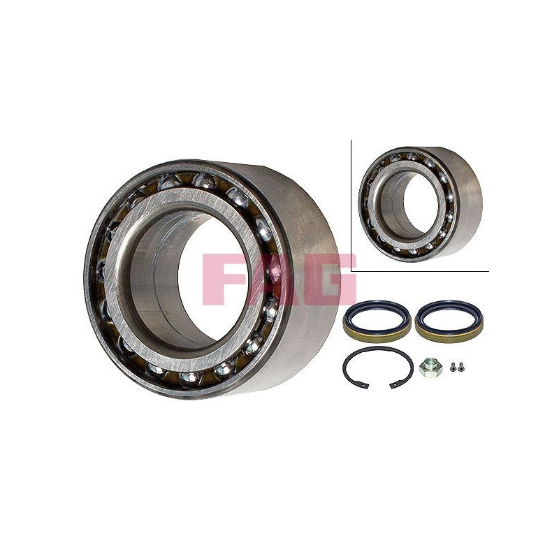 Cuscinetto ruota asse posteriore - FAG