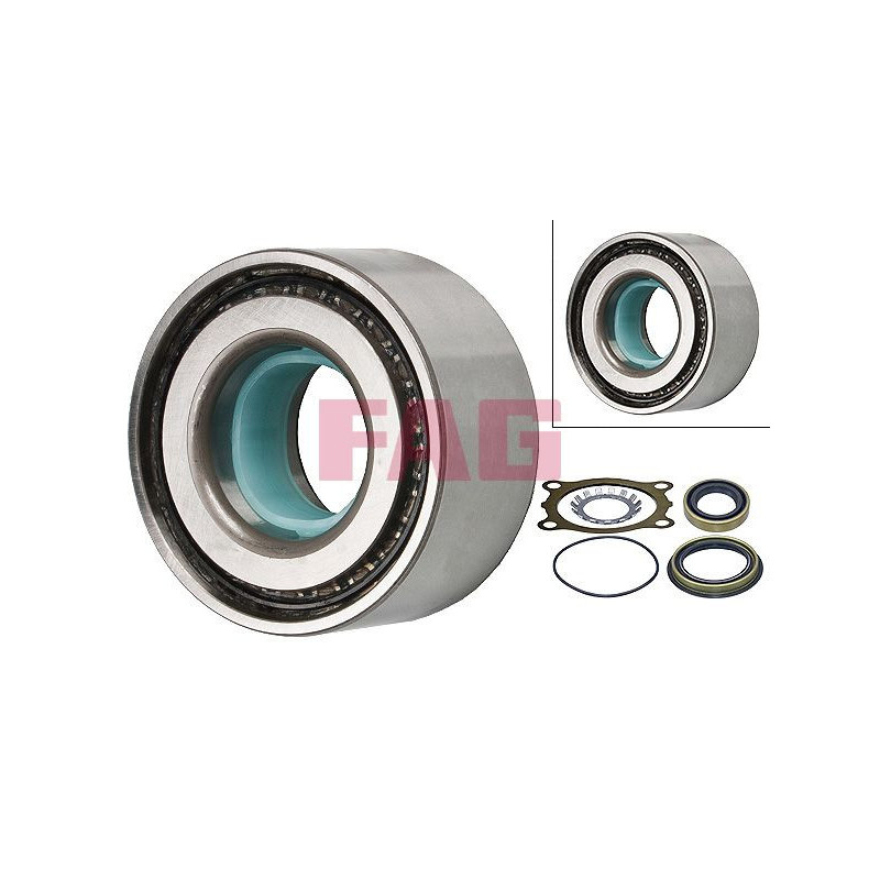 Cuscinetto ruota asse posteriore - FAG