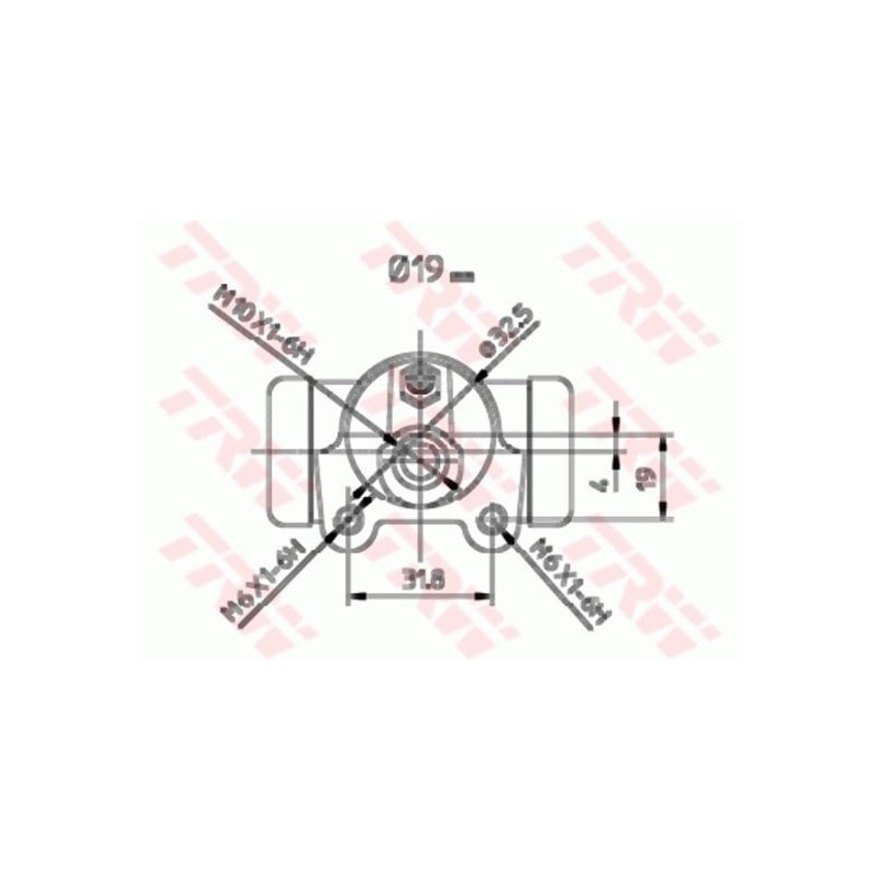 Cilindretto freno - TRW