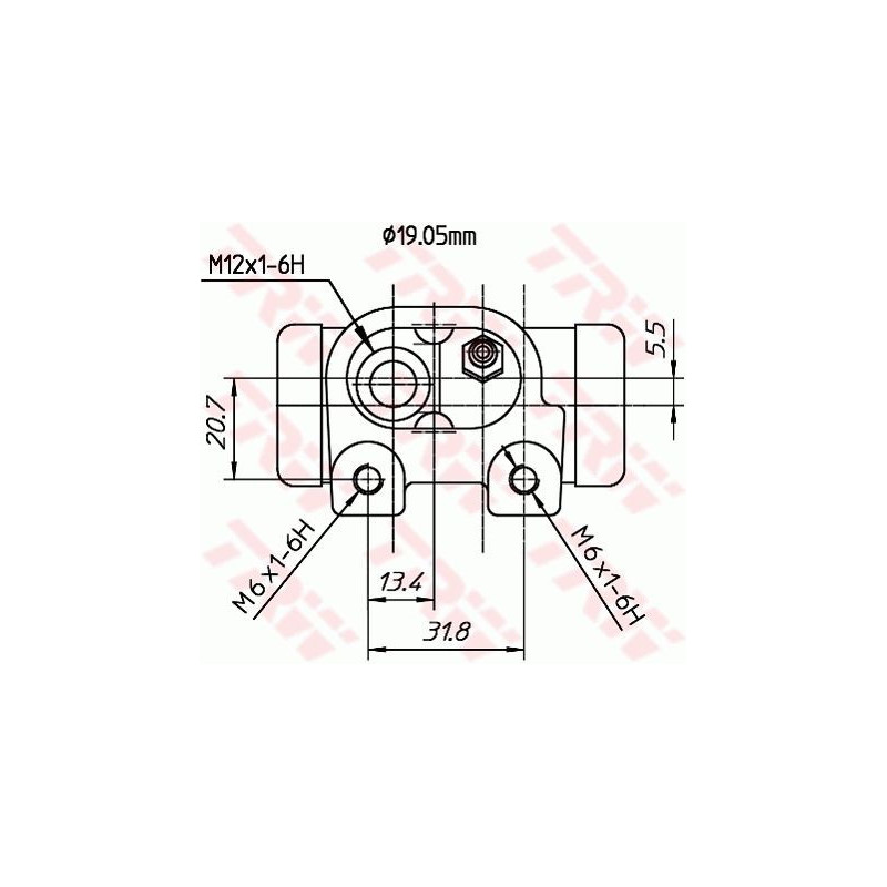 Cilindretto freno - TRW
