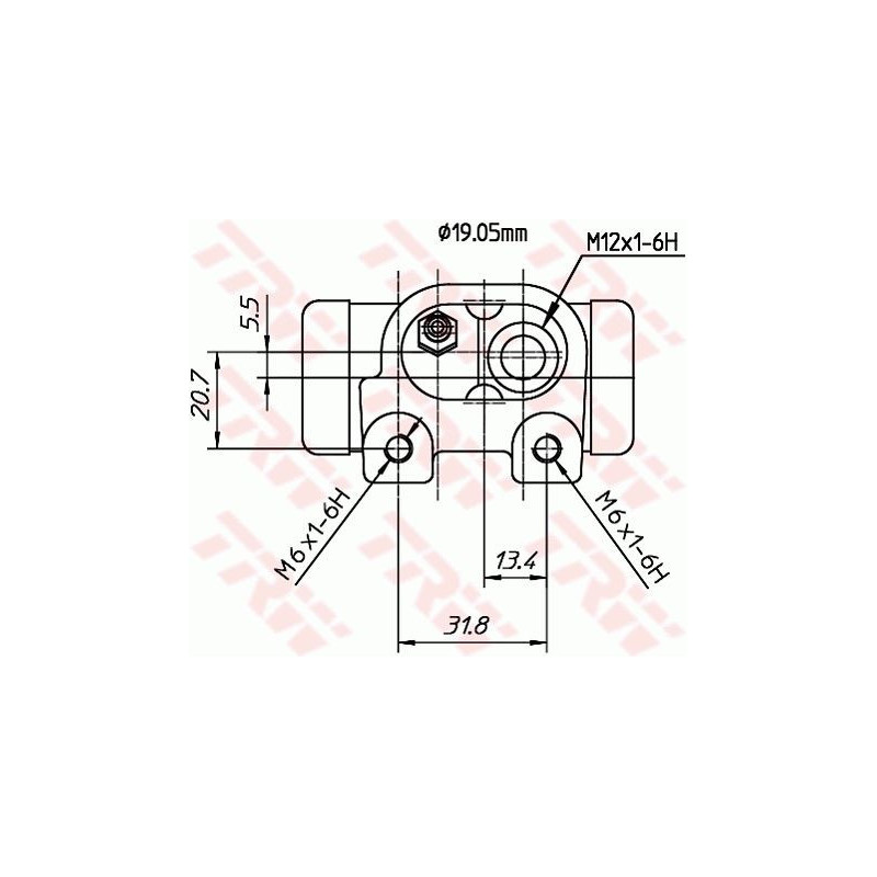 Cilindretto freno - TRW