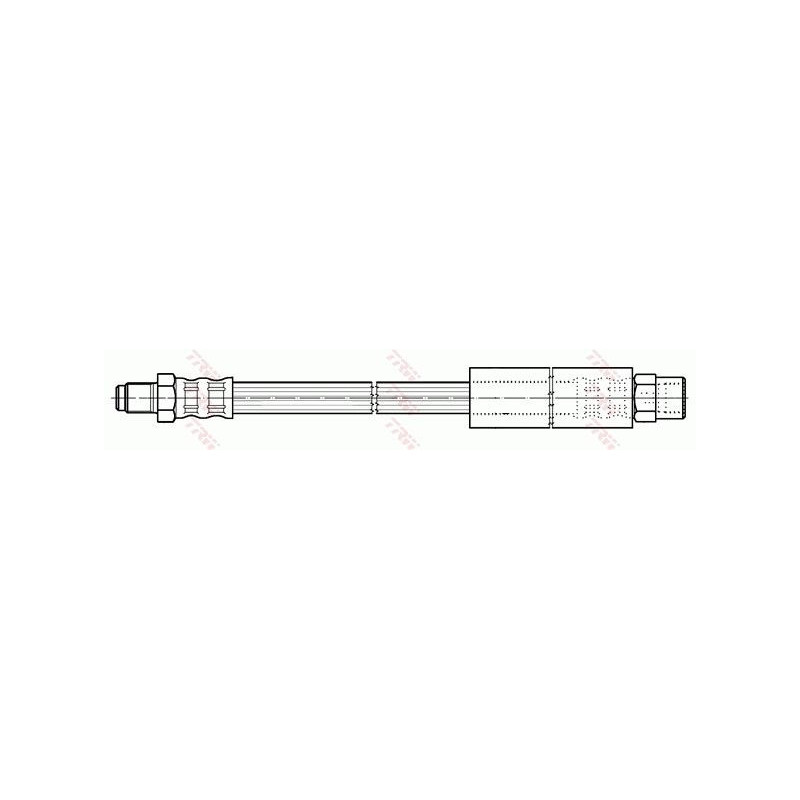 Flessibile freno asse posteriore - TRW