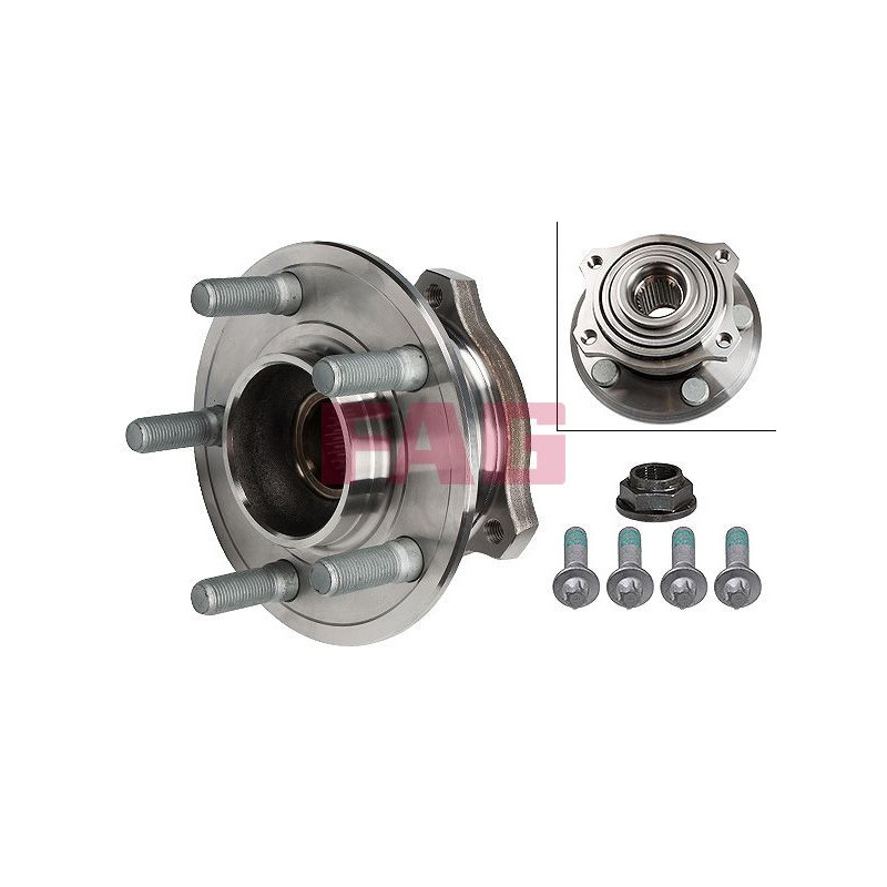Cuscinetto ruota asse posteriore - FAG