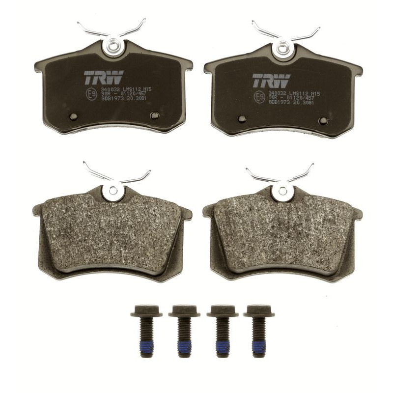 Pastiglie freno asse posteriore - TRW