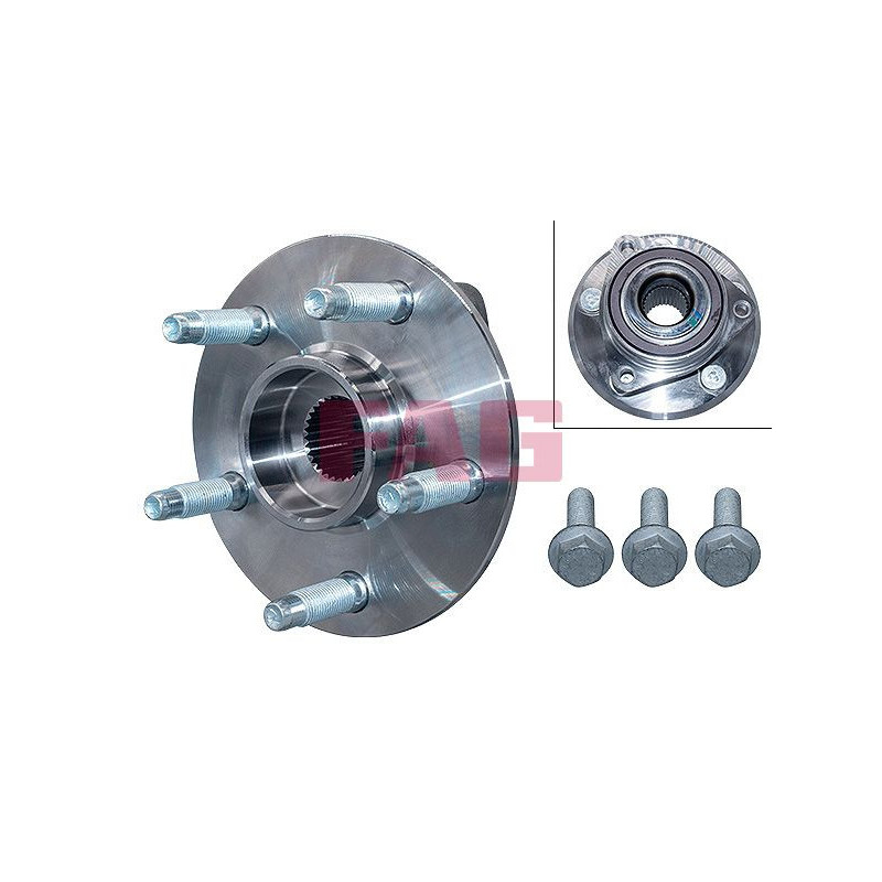 Mozzo ruota asse posteriore - FAG