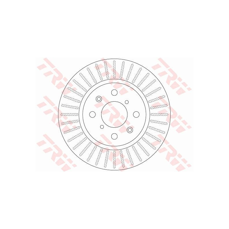 Disco freno asse anteriore - TRW