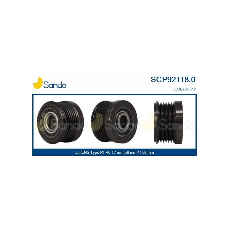 Supporto ammortizzatore asse posteriore - SANDO