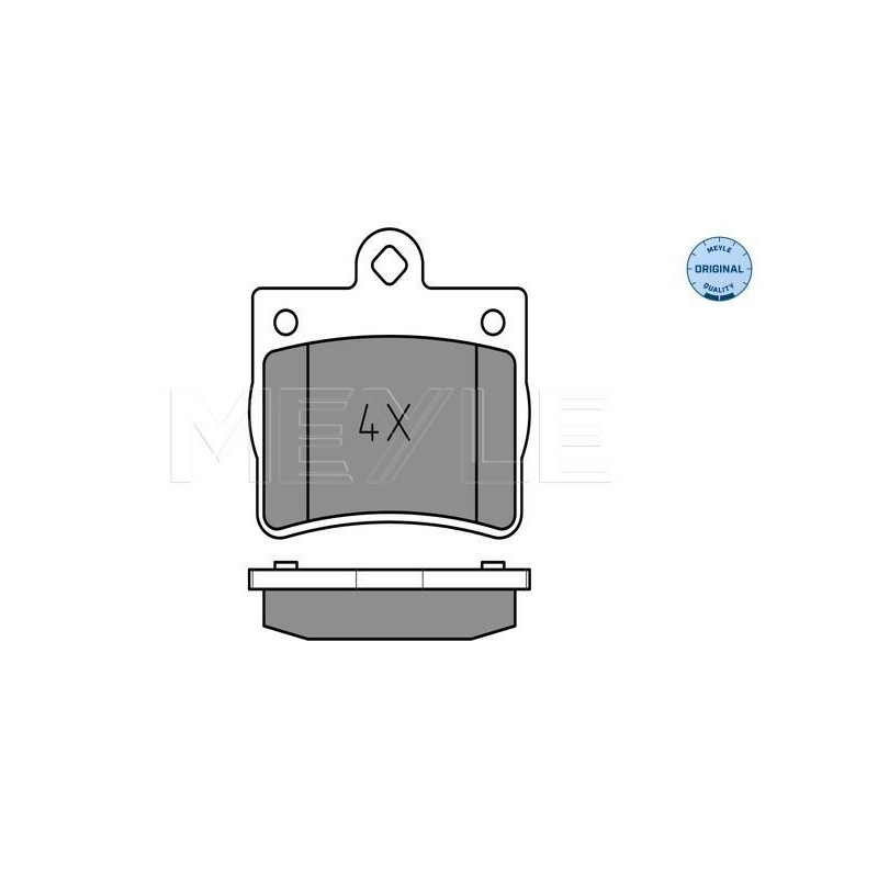 Pastiglie freno asse posteriore - MEYLE
