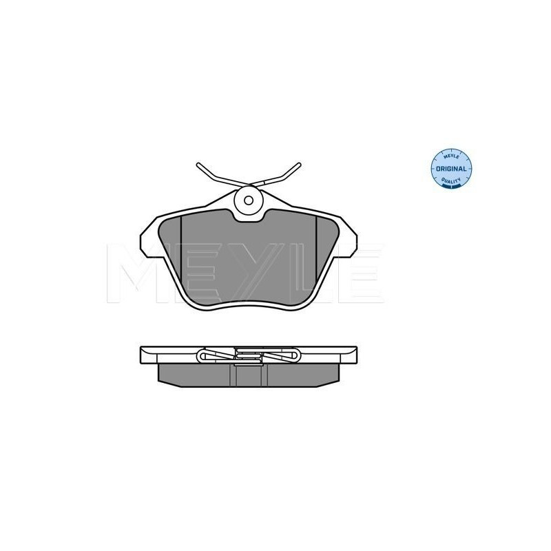 Pastiglie freno asse posteriore - MEYLE