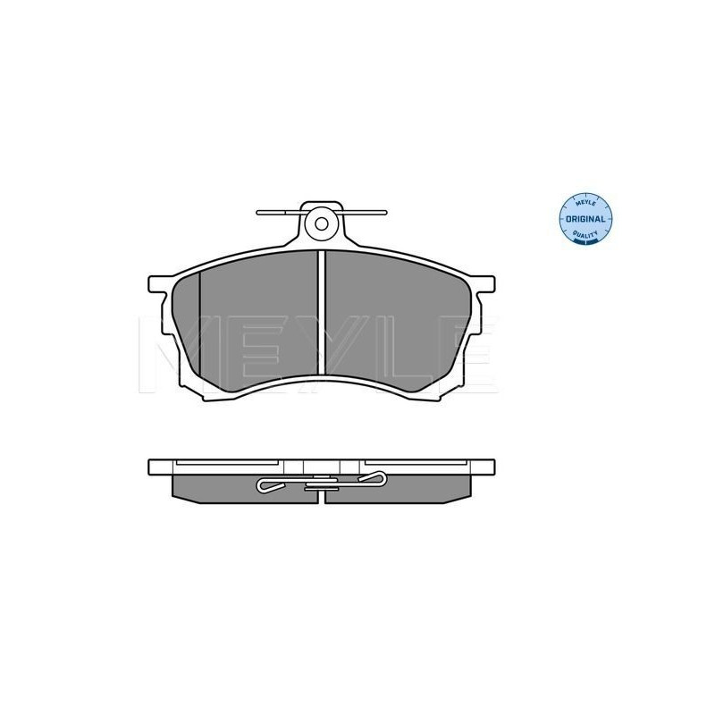 Pastiglie freno asse anteriore - MEYLE