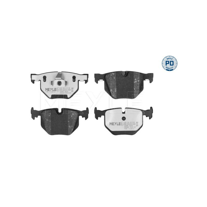 Pastiglie freno asse posteriore - MEYLE